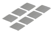 M-D 14174 Screen Patch, 1/4 ft L, 1-1/2 in W, Aluminum, Silver